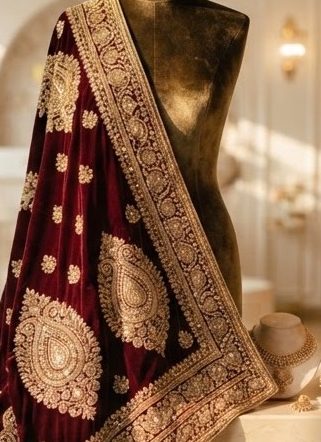 The Heirloom Shawl — detail view